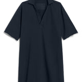 Frank & Eileen Mini Emma Henley Short Sleeve Dress in British Royal Navy