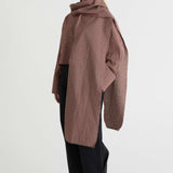 Friends With Frank The Freya Shirt in Plum Check