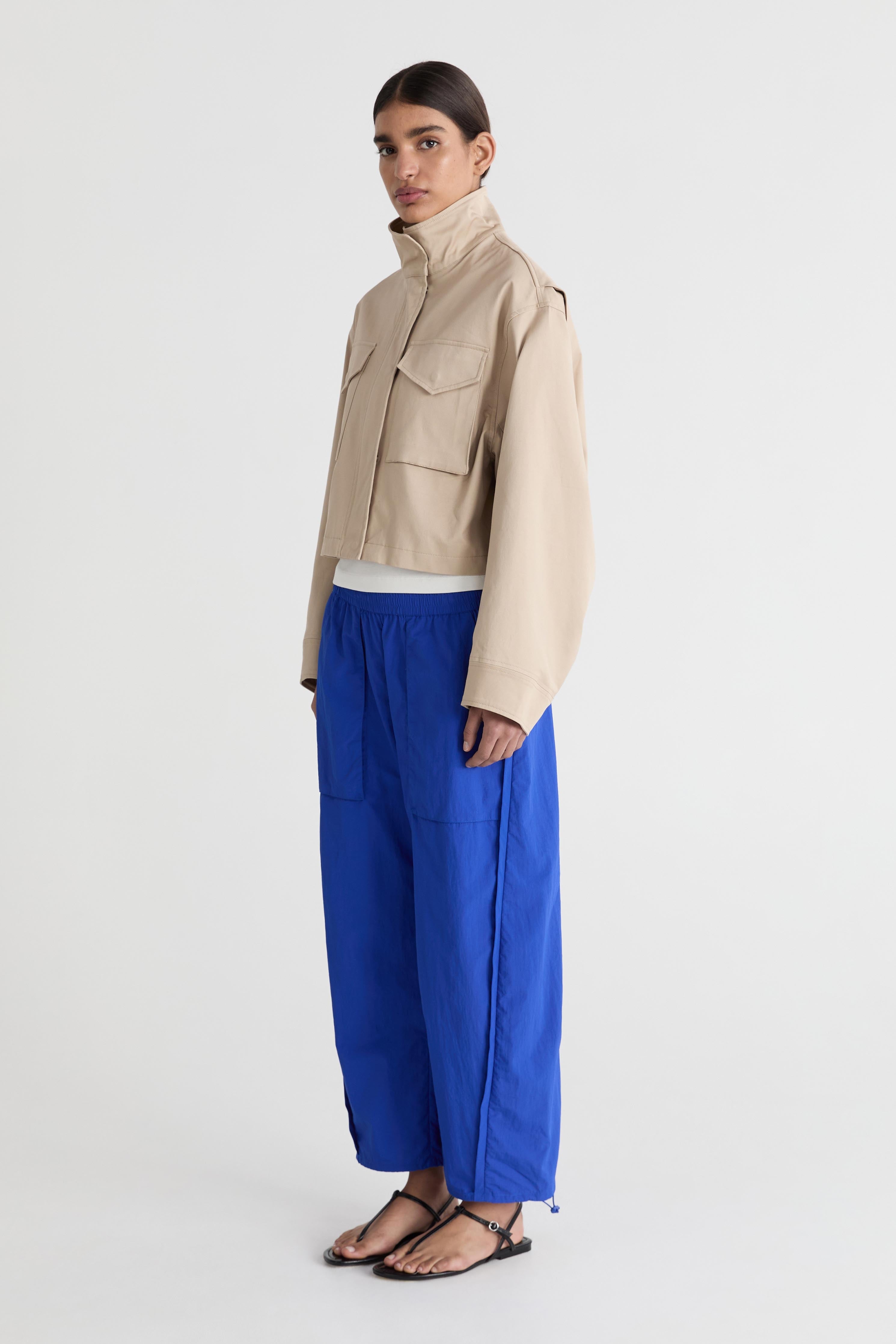 Friends With Frank The Heidi Pants in Klein Blue - side view
