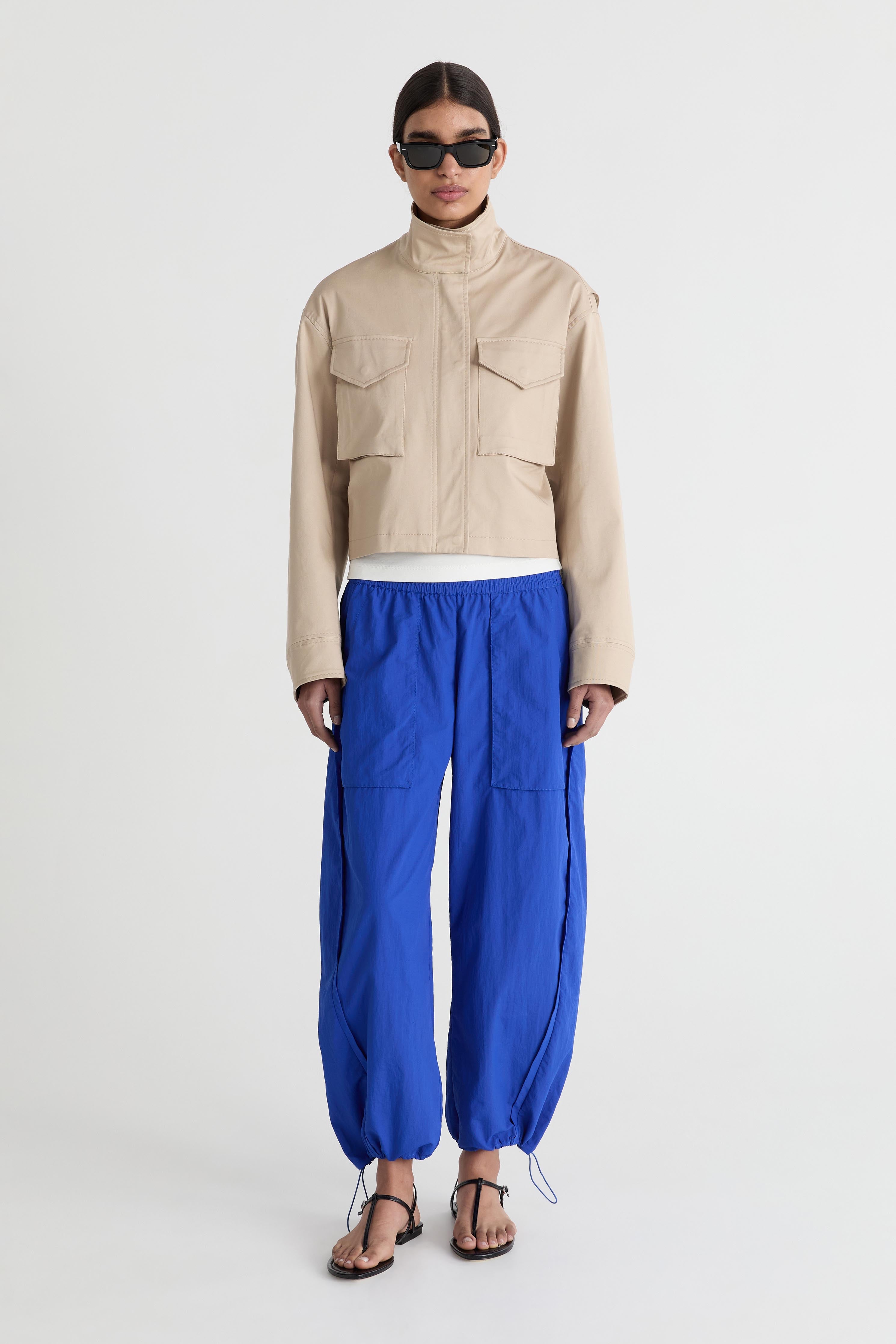 Friends With Frank The Heidi Pants in Klein Blue - styled look