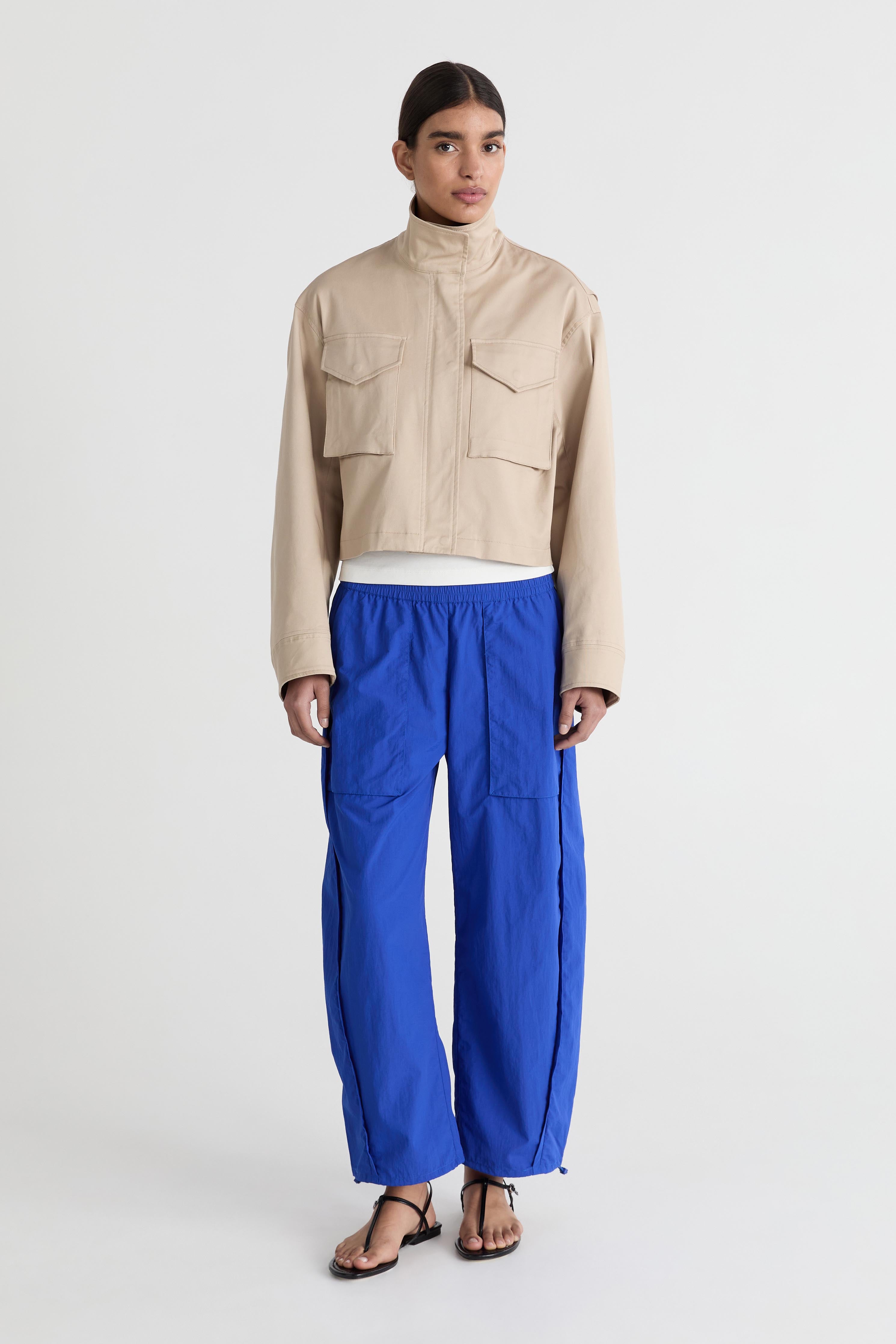 Friends With Frank The Heidi Pants in Klein Blue - outfit inspiration