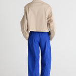 Friends With Frank The Heidi Pants in Klein Blue - close up