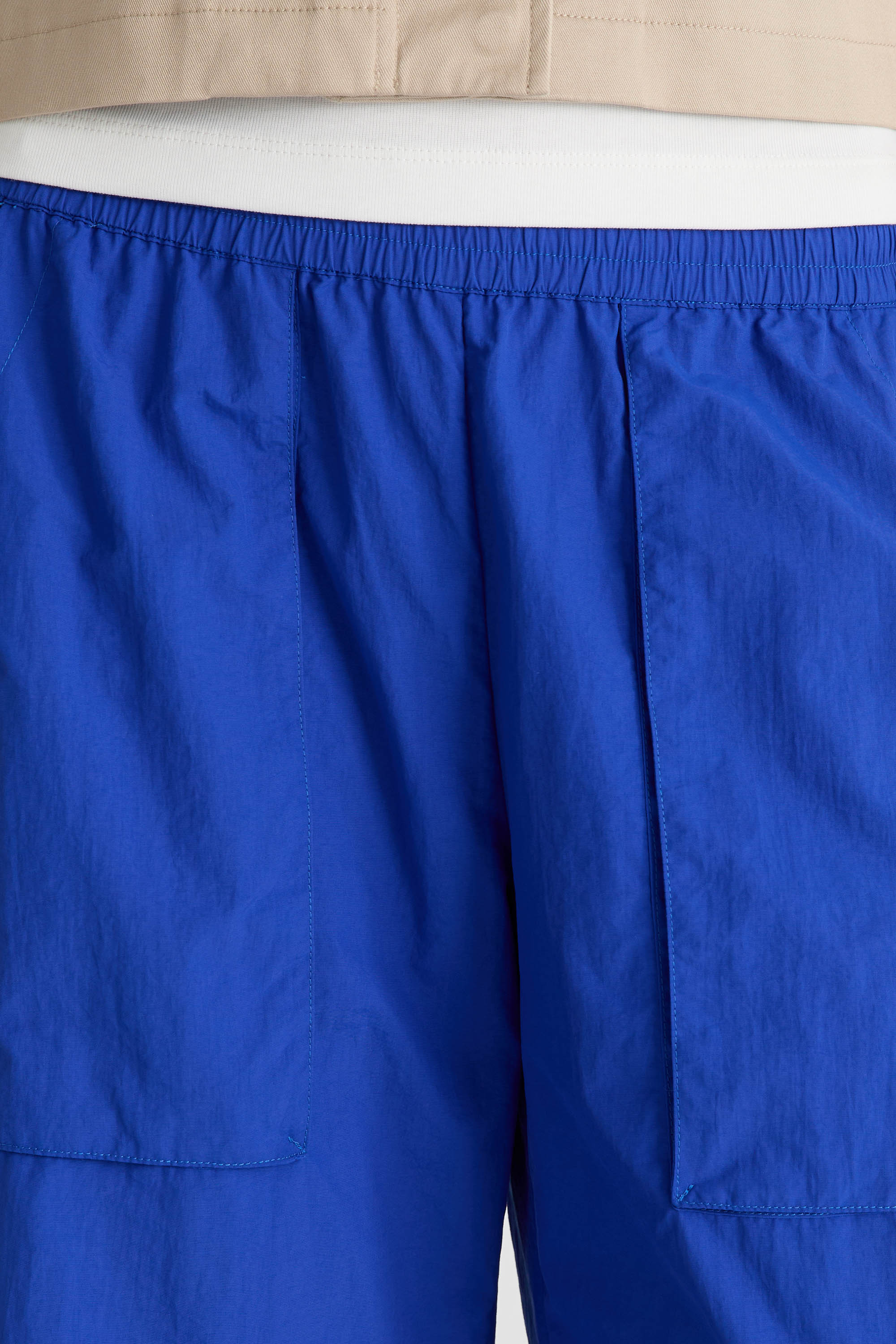 Friends With Frank The Heidi Pants in Klein Blue - close up