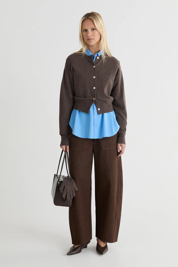 Friends With Frank The Chloe Cardigan in Rye