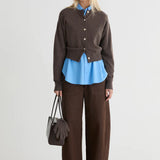 Friends With Frank The Chloe Cardigan in Rye