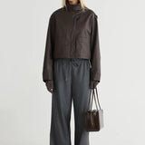 Friends With Frank The Greer Jacket in Chocolate