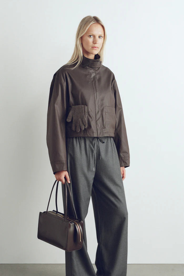 Friends With Frank The Greer Jacket in Chocolate