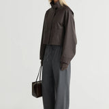 Friends With Frank The Greer Jacket in Chocolate