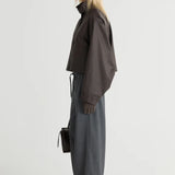 Friends With Frank The Greer Jacket in Chocolate