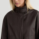 Friends With Frank The Greer Jacket in Chocolate