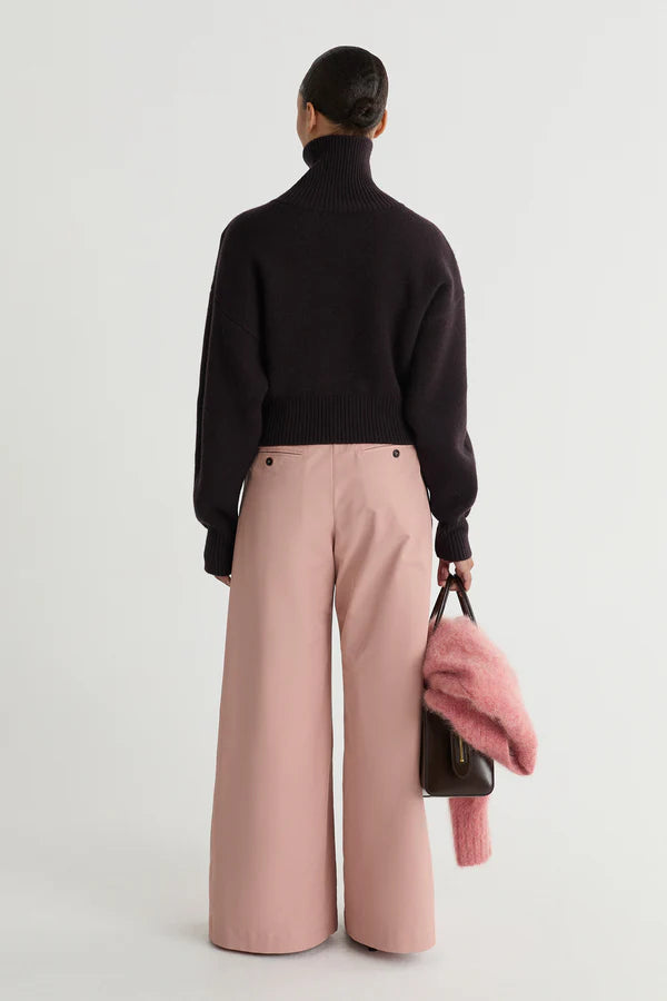 Friends With Frank The Marion Pants in Mauve