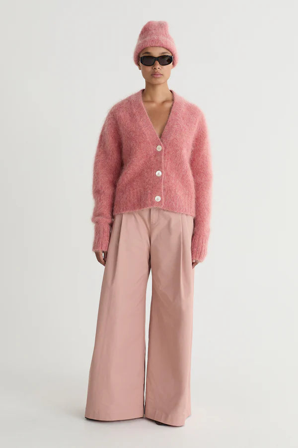 Friends With Frank The Marion Pants in Mauve