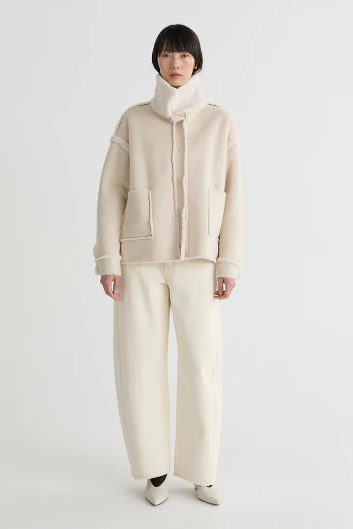 Friends With Frank The Mimi Jacket in Cream