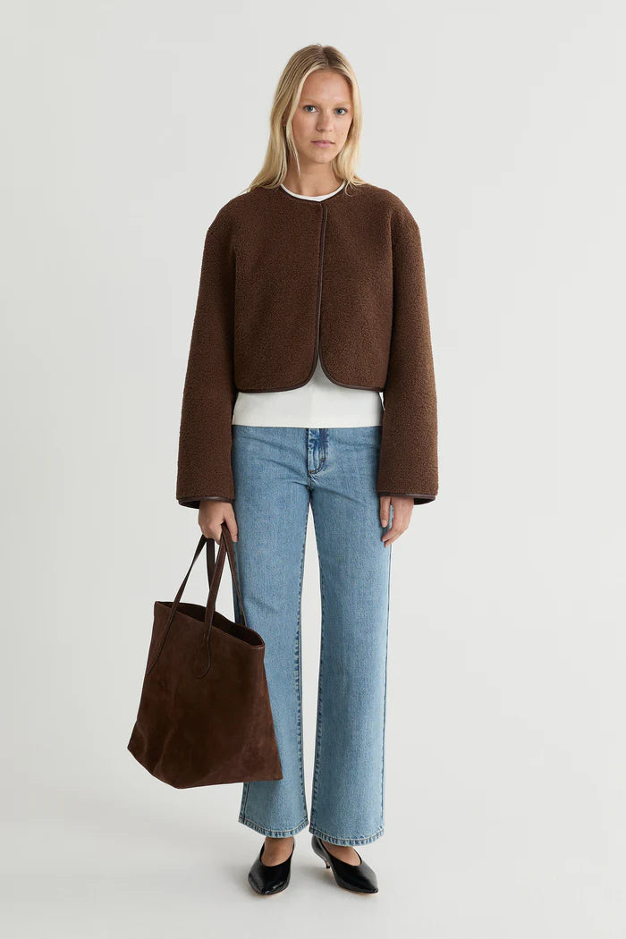 Friends With Frank The Wren Jacket in Chocolate