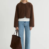 Friends With Frank The Wren Jacket in Chocolate