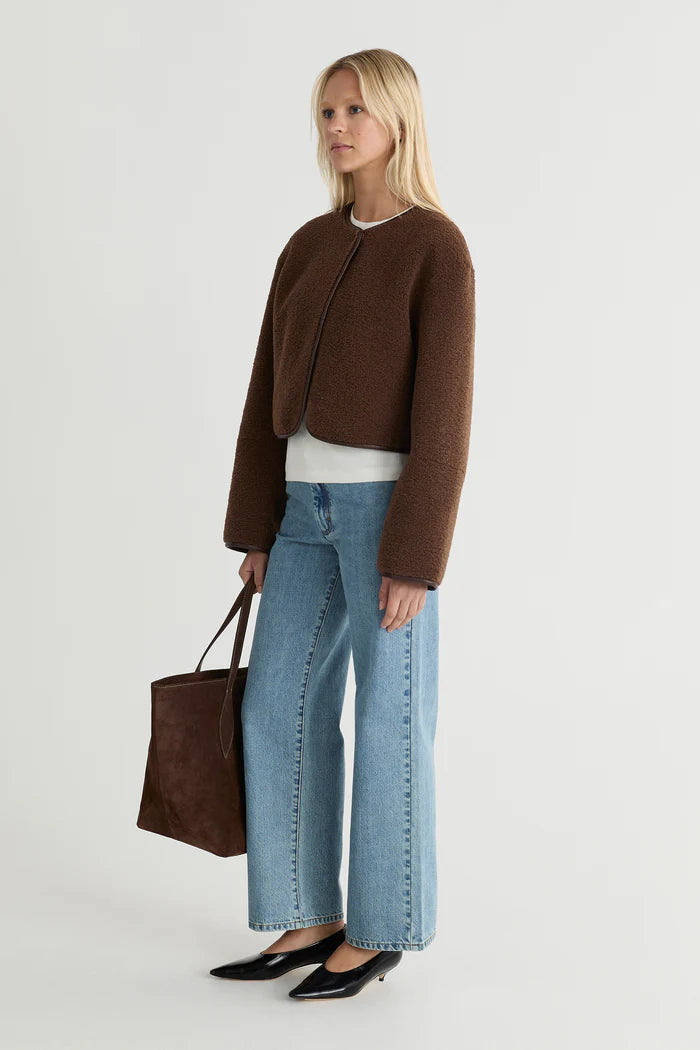 Friends With Frank The Wren Jacket in Chocolate