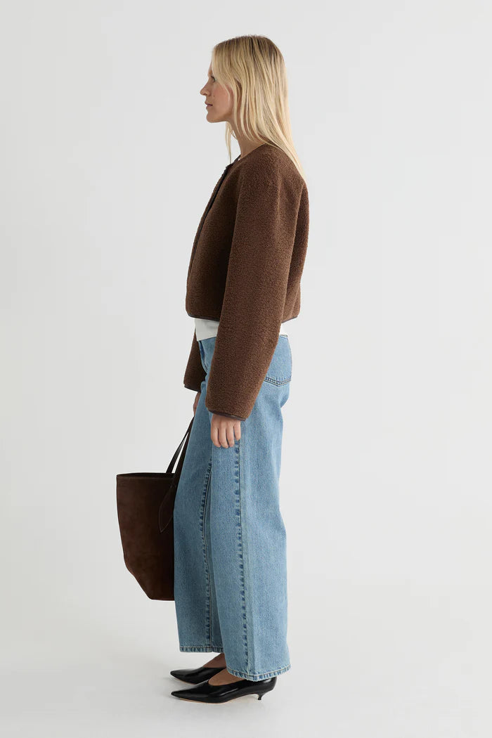 Friends With Frank The Wren Jacket in Chocolate