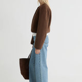 Friends With Frank The Wren Jacket in Chocolate