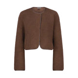 Friends With Frank The Wren Jacket in Chocolate