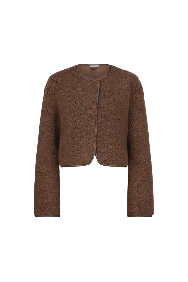 Friends With Frank The Wren Jacket in Chocolate