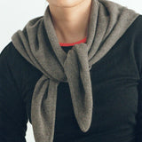 Friends With Frank The Yuki Scarf in Rye Brown