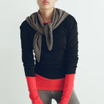 Friends With Frank The Yuki Scarf in Rye Brown