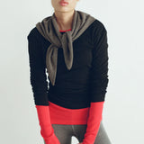 Friends With Frank The Yuki Scarf in Rye Brown