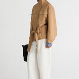 Friends With Frank The Gabriel Jacket in Camel