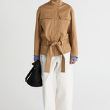 Friends With Frank The Gabriel Jacket in Camel