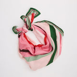 Aston Studio Gia Scarf in Retro Stripe - side view