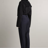 A Emery Goddard Straight Pant in Ink
