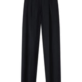 A Emery Goddard Straight Pant in Ink
