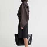 Friends With Frank The Greer Jacket in Chocolate