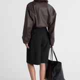 Friends With Frank The Greer Jacket in Chocolate