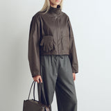 Friends With Frank The Greer Jacket in Chocolate