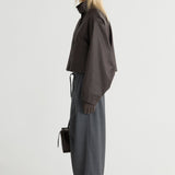 Friends With Frank The Greer Jacket in Chocolate