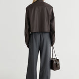 Friends With Frank The Greer Jacket in Chocolate