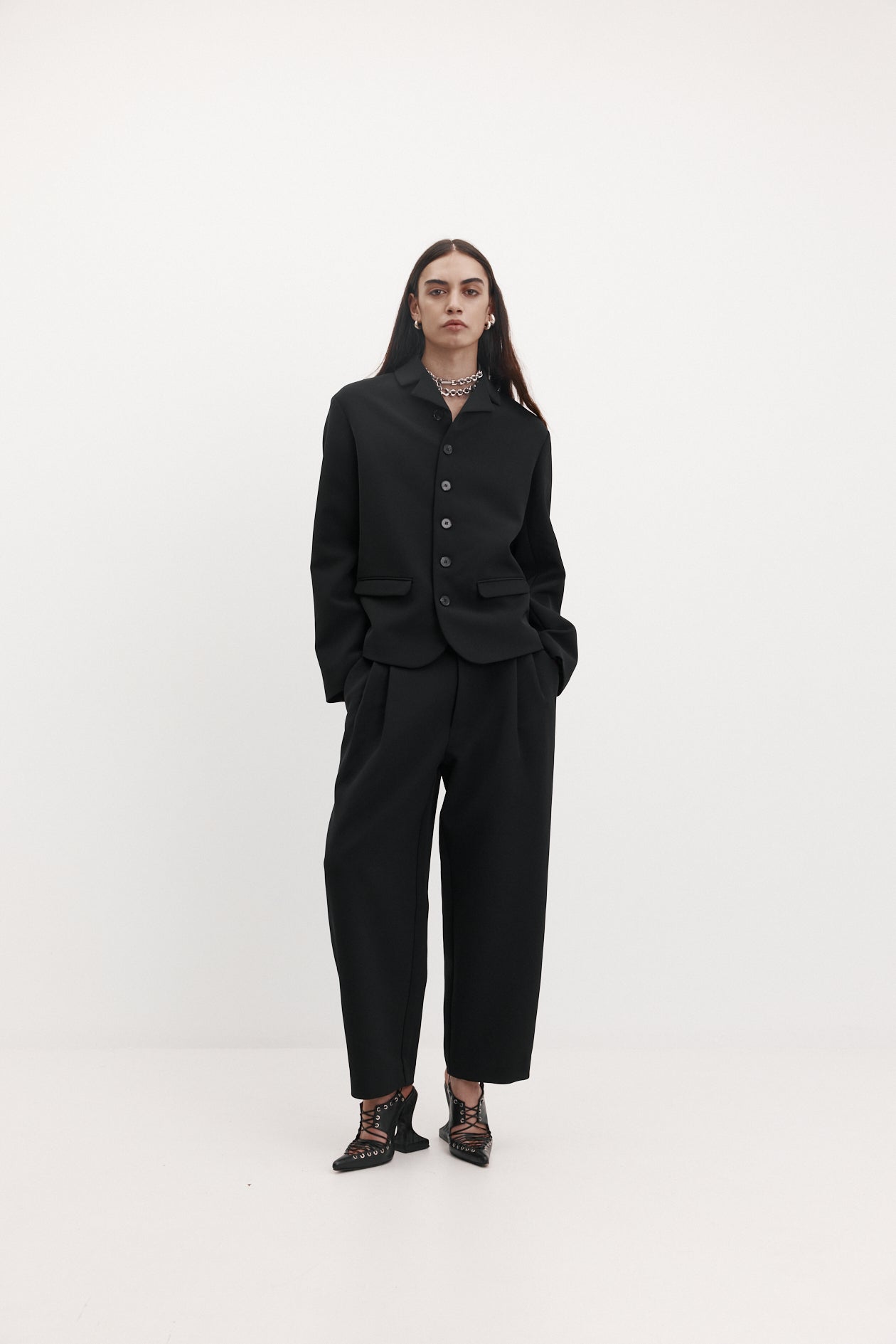 Harris Tapper Cindy Jacket in Black - side view
