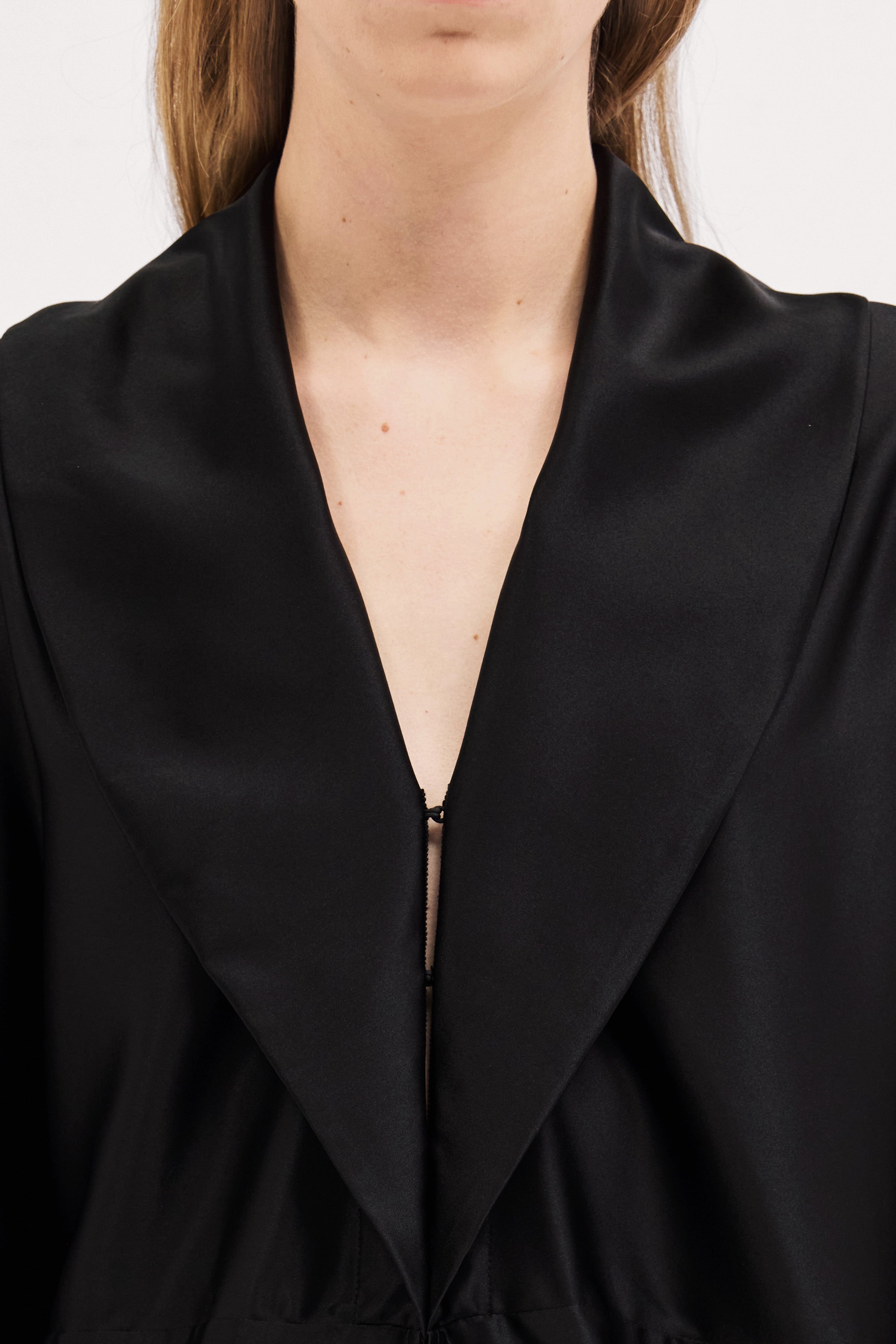 Harris Tapper Cocoon Blouse in Black - outfit inspiration