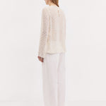 Harris Tapper Eva Top in Cream - detail view