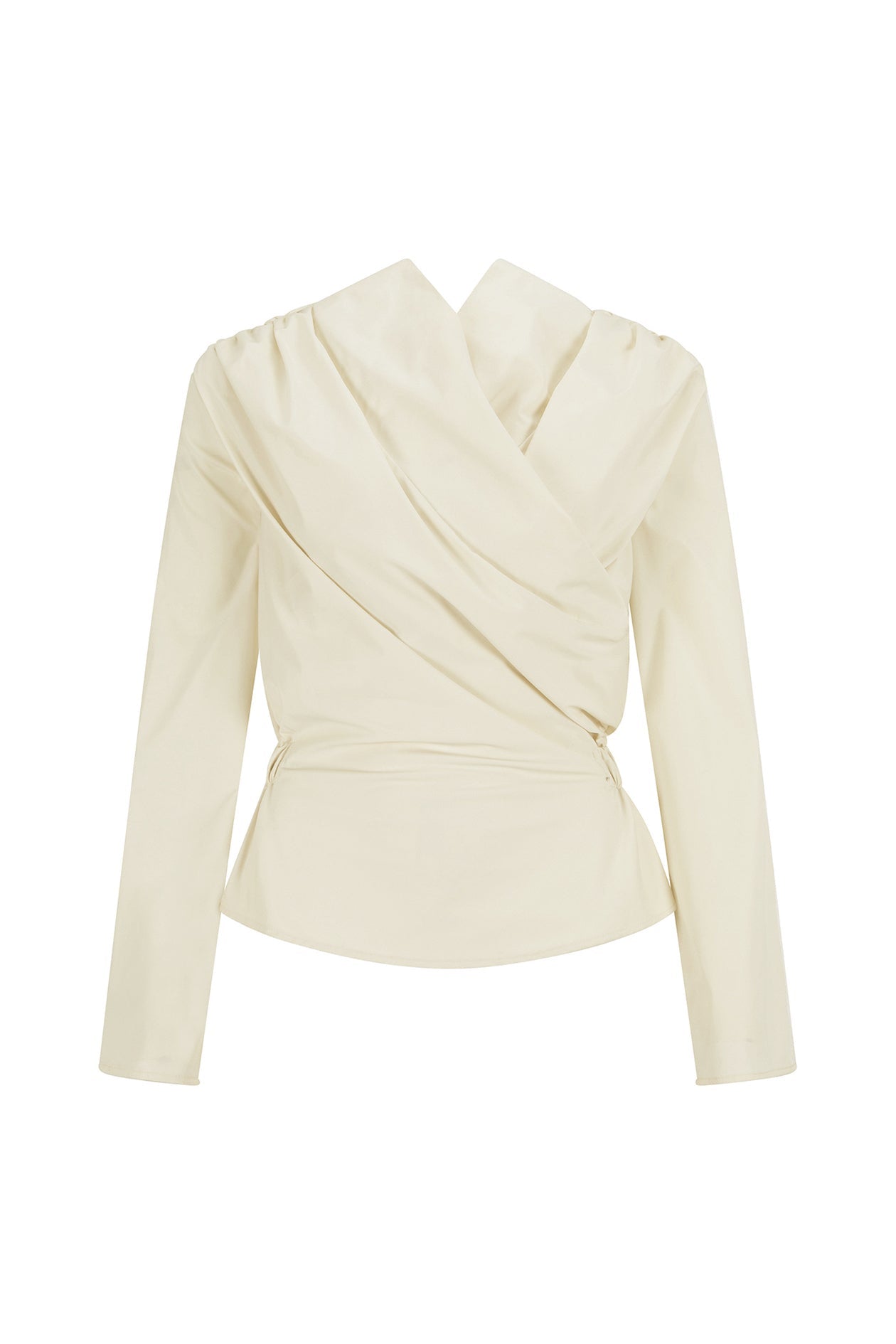 Harris Tapper Long Sleeve Chaimberlain Top in Vanilla