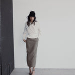 Harris Tapper Long Sleeve Chaimberlain Top in Vanilla - outfit inspiration