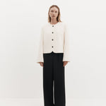 Harris Tapper Tilmens Blazer in Bone - side view