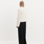 Harris Tapper Tilmens Blazer in Bone - styled look