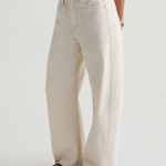 Ag Jeans Hattie Crop in Opal Stone - detail view