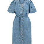 Zoe Kratzmann Honor Dress in Mid Wash Denim