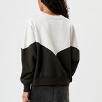 Isabel Marant Houston Sweatshirt in Faded Black - styled look