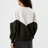 Isabel Marant Houston Sweatshirt in Faded Black - styled look