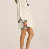 Ilio Nema Cyclope Tunic in Dori Embroidery
