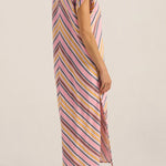 Ilio Nema Cythera Caftan in Samos Stripe